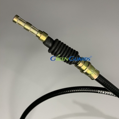 Las piezas del cortador de césped de estacionamiento trasero freno de empuje tira del cable GTCA20928 encaja Deere ProGator vehículo utilitario