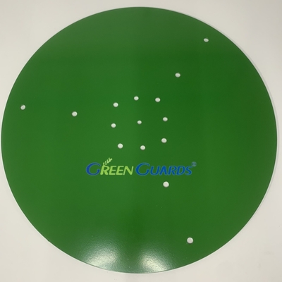 OEM estándar G661512 equipos de césped piezas de repuesto placa encaja Turfco máquina