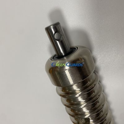 Rodillo de piezas de cortacésped - Acero ranurado reparable GAMT2977 Compatible con cortacéspedes profesionales utilitarios y de césped John Deere