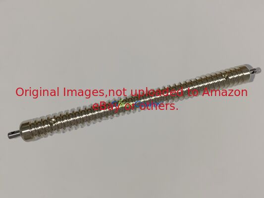 Rodillo de piezas de cortacésped - Acero ranurado reparable GAMT2977 Compatible con cortacéspedes profesionales utilitarios y de césped Deere
