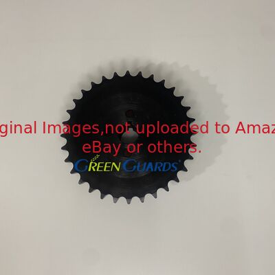 Piezas para equipos de césped Piñón doble 32 dientes y 12 dientes G210407 Compatible con esparcidores Millcreek 3100/3200 Turf Tiger