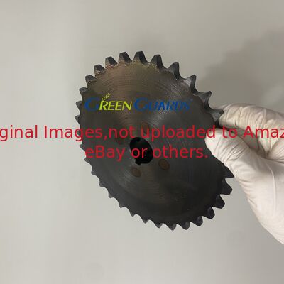 Piezas para equipos de césped Piñón doble 32 dientes y 12 dientes G210407 Compatible con esparcidores Millcreek 3100/3200 Turf Tiger