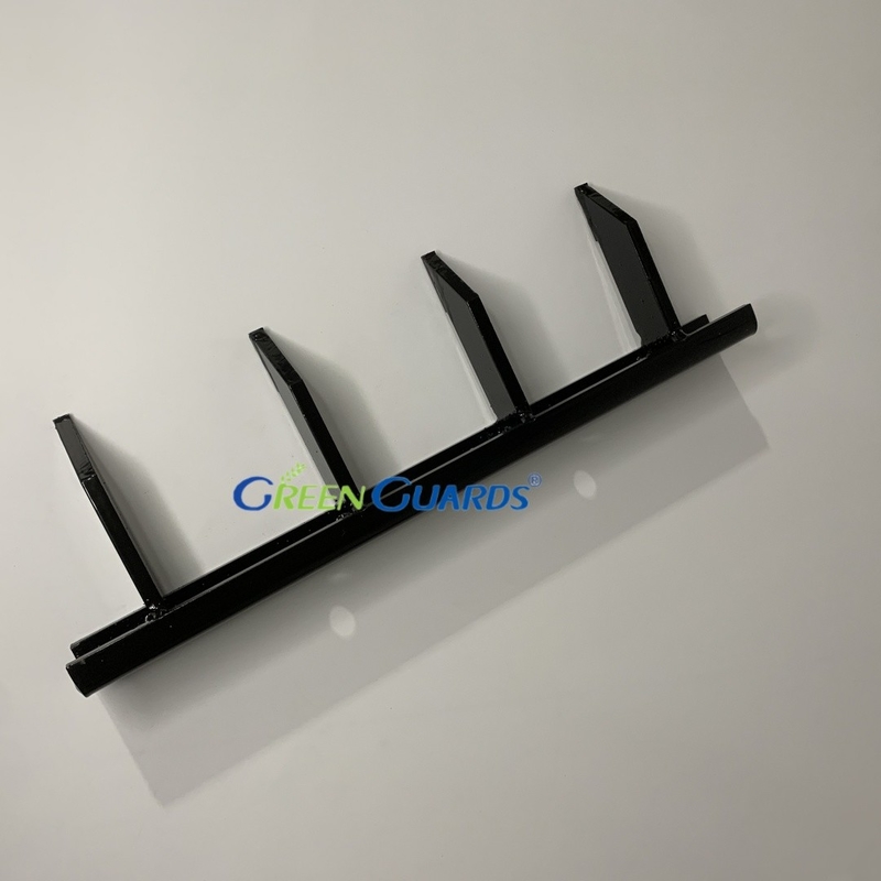 OEM Apoyo a las piezas de cortadoras de césped Cuchilla de escarificador - 4 dientes GAET10702 Adaptación Deere Bunker Rake
